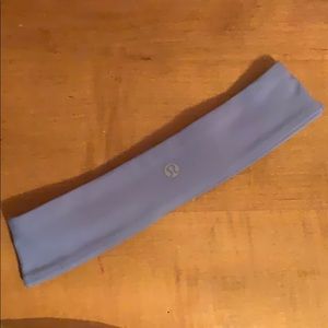Light blue lulu lemon headband